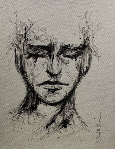 Original Portrait Drawings by Donatella Marraoni