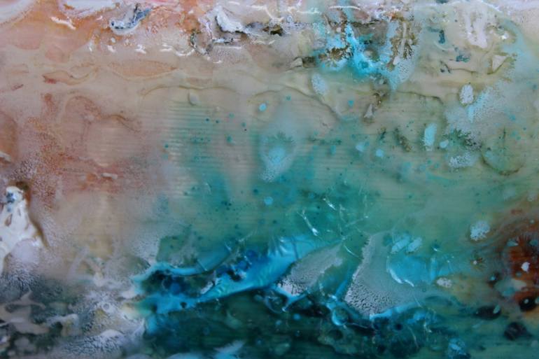 Original Abstract Expressionism Landscape Painting by Donatella Marraoni