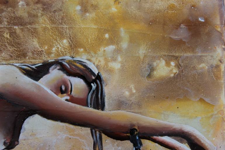 Original Erotic Painting by Donatella Marraoni