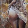 Painted on canvas with oil gloss and cement...............