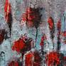 Painted on canvas with oil gloss and cement...................