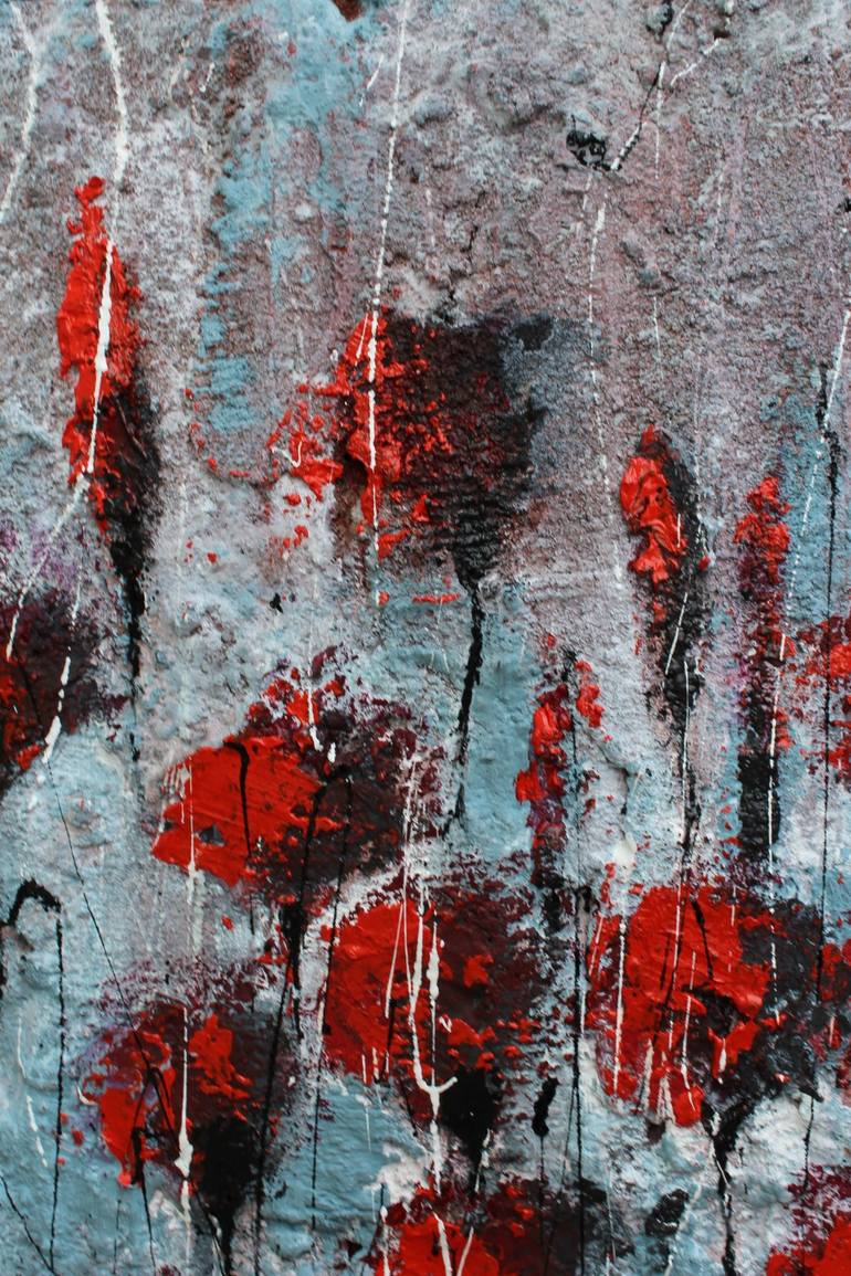 Original Abstract Expressionism Landscape Painting by Donatella Marraoni