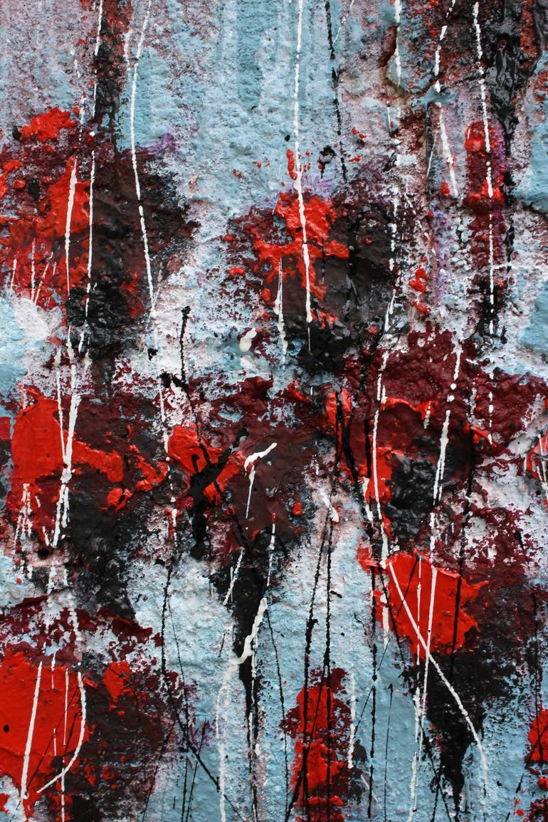 Original Abstract Expressionism Landscape Painting by Donatella Marraoni