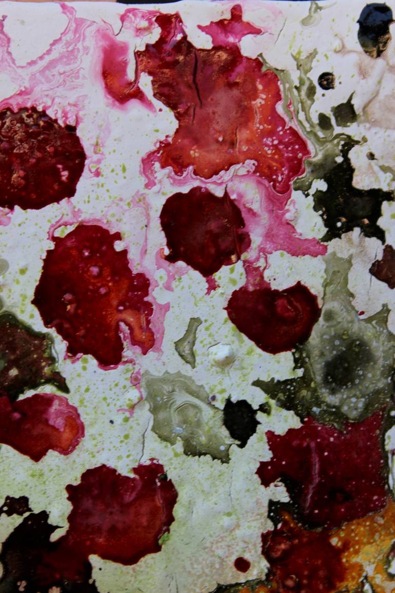 Original Abstract Expressionism Nature Painting by Donatella Marraoni