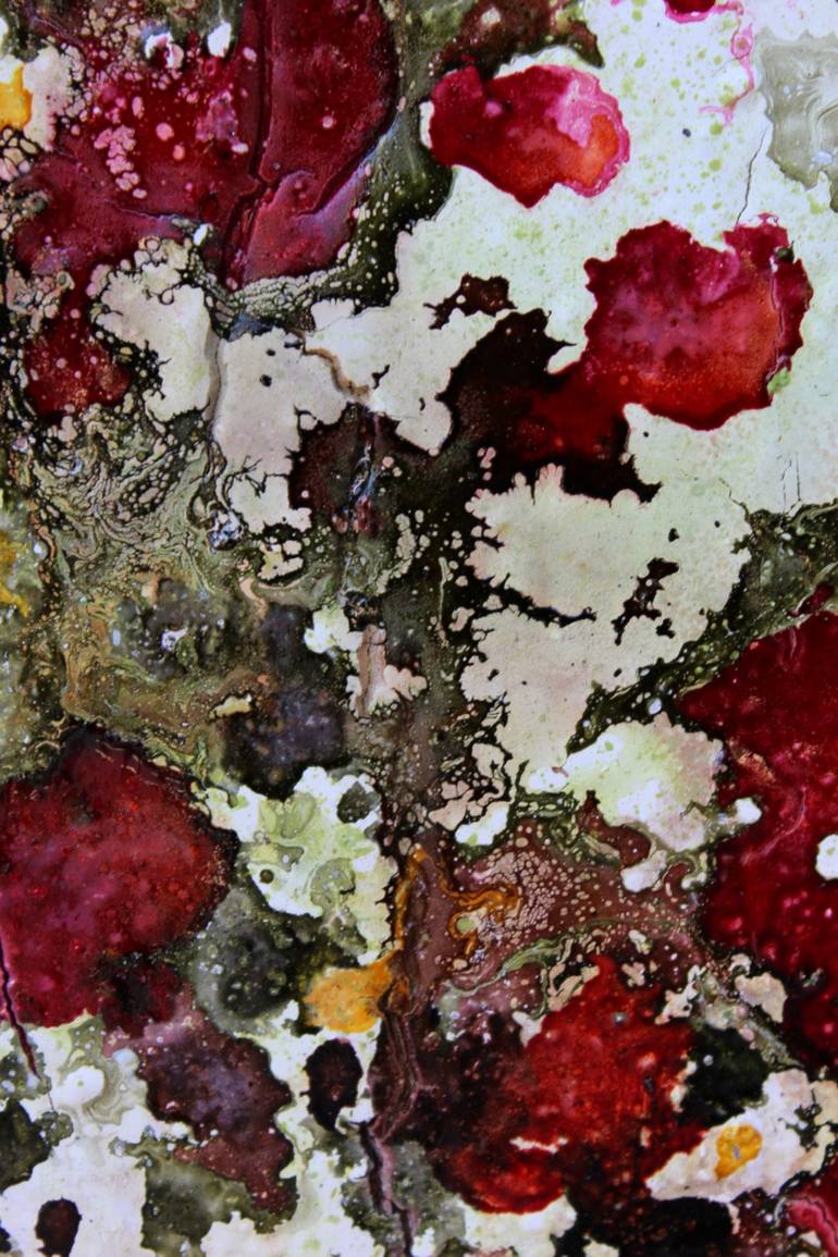 Original Abstract Expressionism Nature Painting by Donatella Marraoni