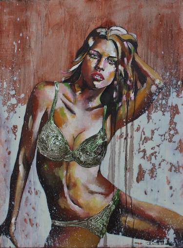 Original Erotic Paintings by Donatella Marraoni