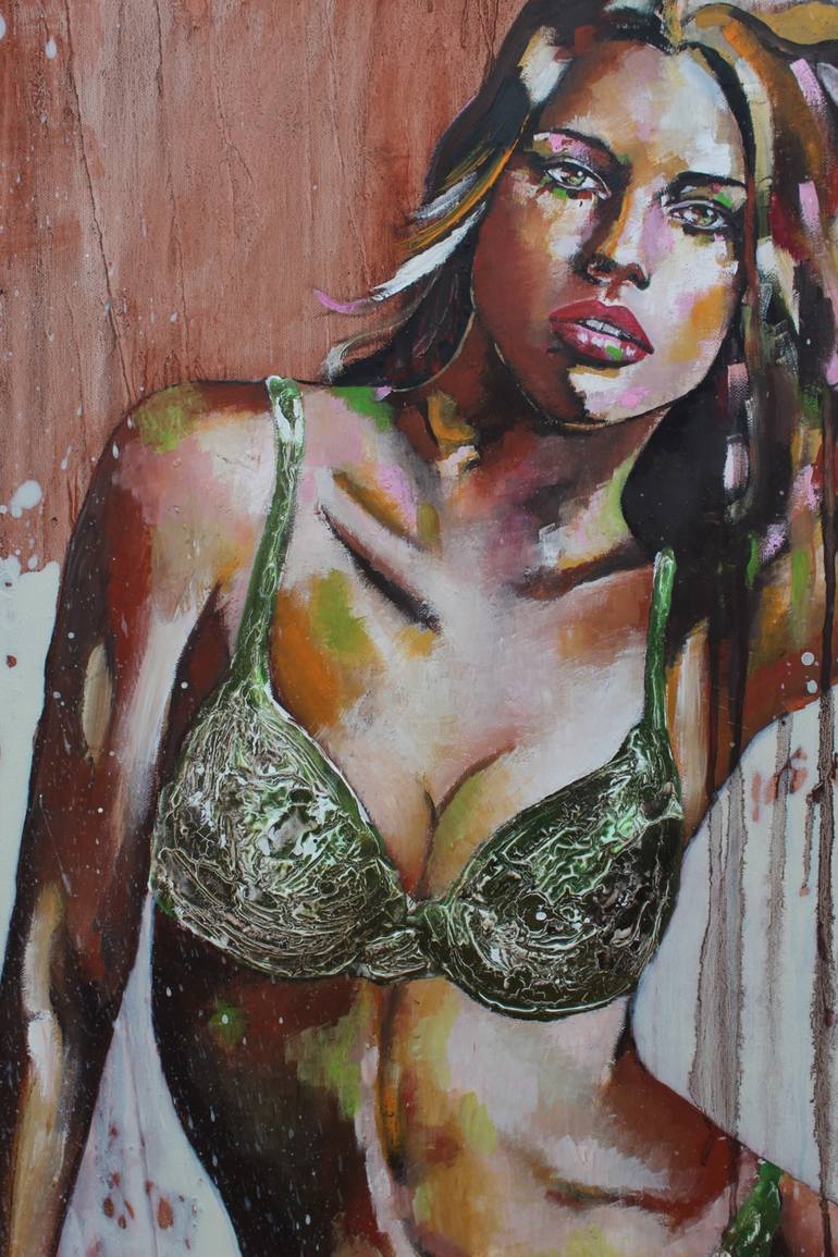 Original Erotic Painting by Donatella Marraoni