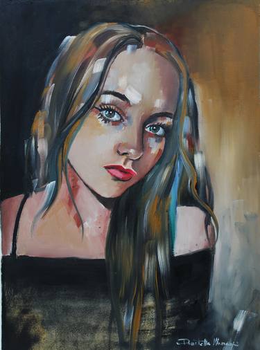 Original Portrait Paintings by Donatella Marraoni