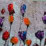 Painted on canvas wth oil gloss and cement..............