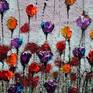 Painted on canvas wth oil gloss and cement..............