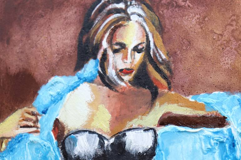 Original Erotic Painting by Donatella Marraoni