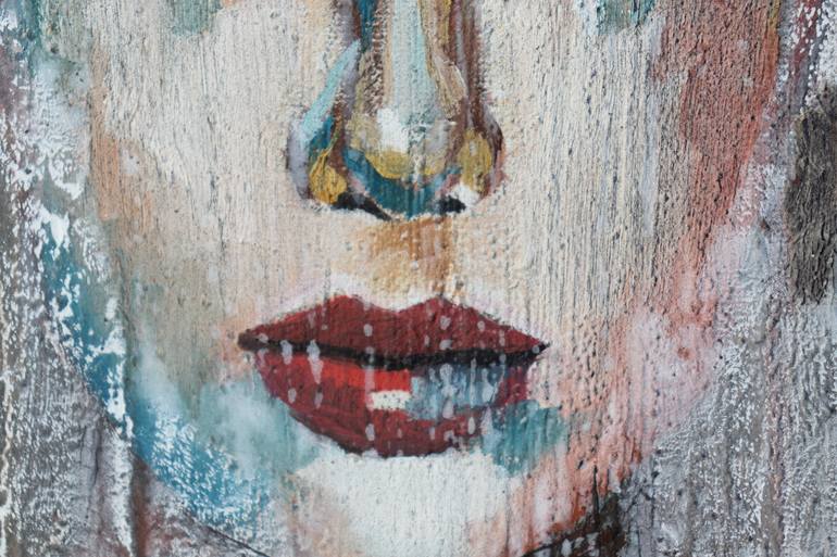 Original Portrait Painting by Donatella Marraoni