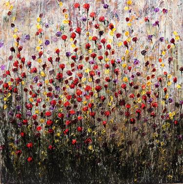 Original Abstract Expressionism Landscape Paintings by Donatella Marraoni