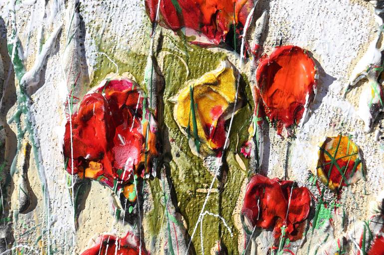 Original Floral Painting by Donatella Marraoni