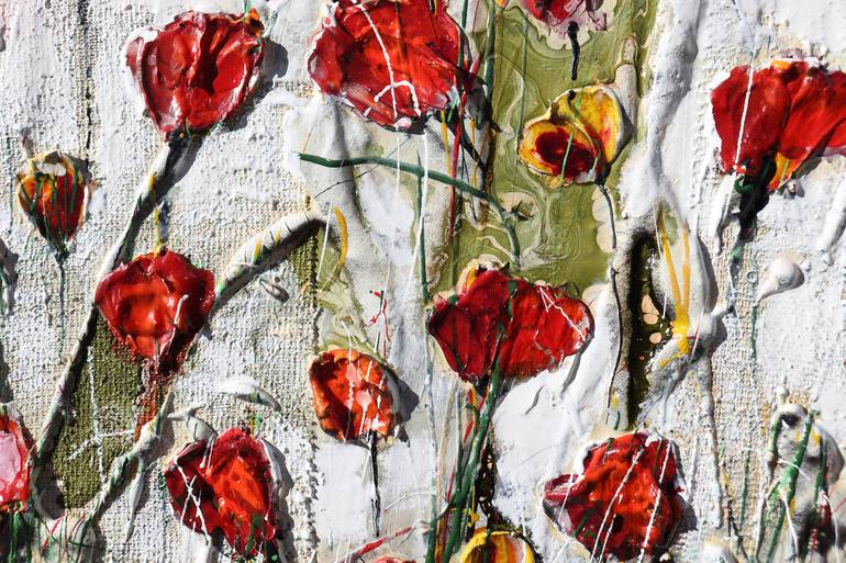 Original Floral Painting by Donatella Marraoni