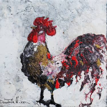 Original Abstract Expressionism Animal Paintings by Donatella Marraoni
