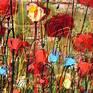 painted on canvas with oil gloss and cement............