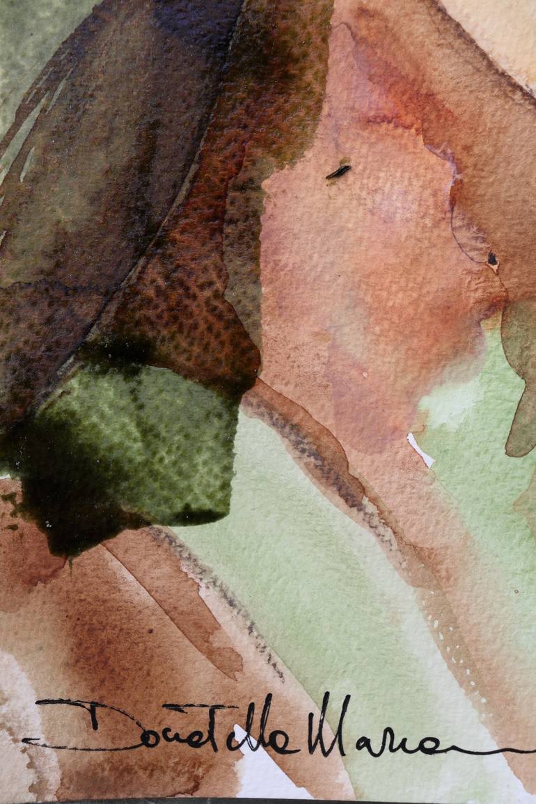 Original Abstract Expressionism People Painting by Donatella Marraoni