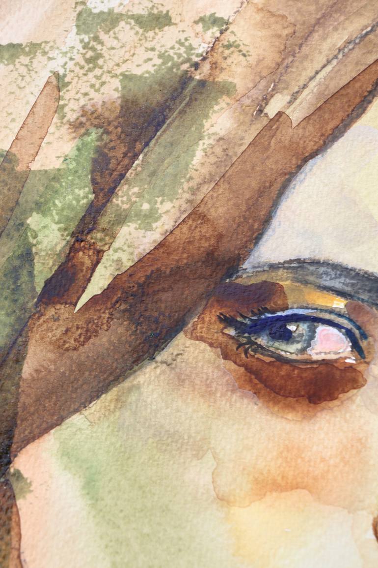 Original Abstract Expressionism People Painting by Donatella Marraoni