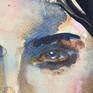 painted on paper with watercolor and acrylic................