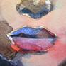 painted on paper with watercolor and acrylic................