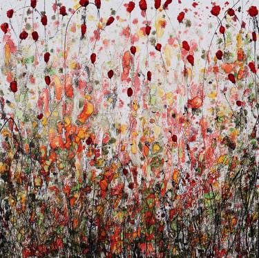 Print of Abstract Expressionism Garden Paintings by Donatella Marraoni