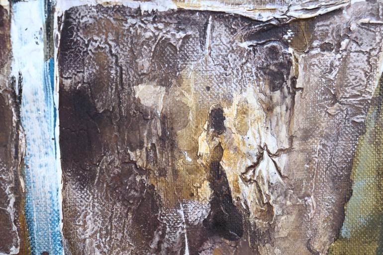 Original Abstract Expressionism Transportation Painting by Donatella Marraoni