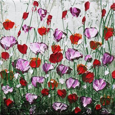 Original Floral Paintings by Donatella Marraoni