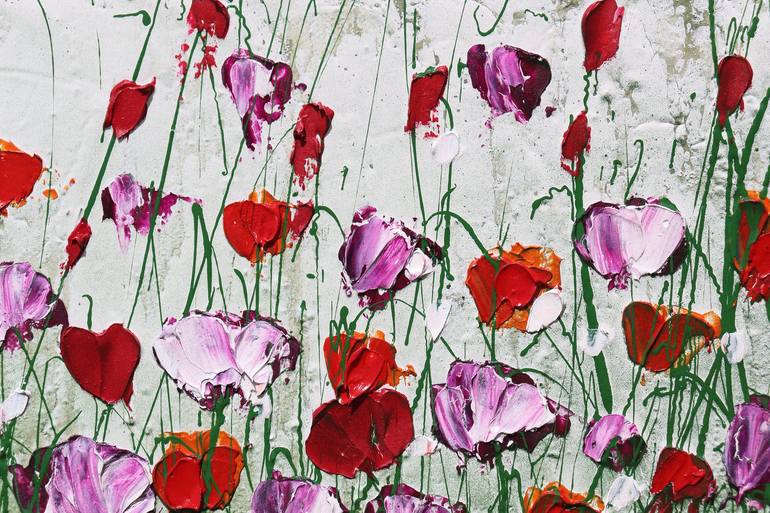 Original Floral Painting by Donatella Marraoni