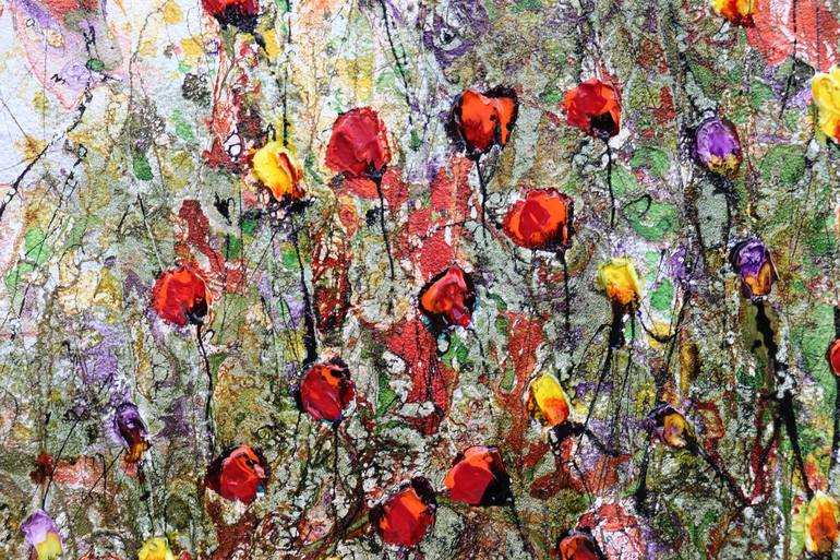 Original Floral Painting by Donatella Marraoni