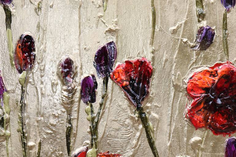 Original Floral Painting by Donatella Marraoni
