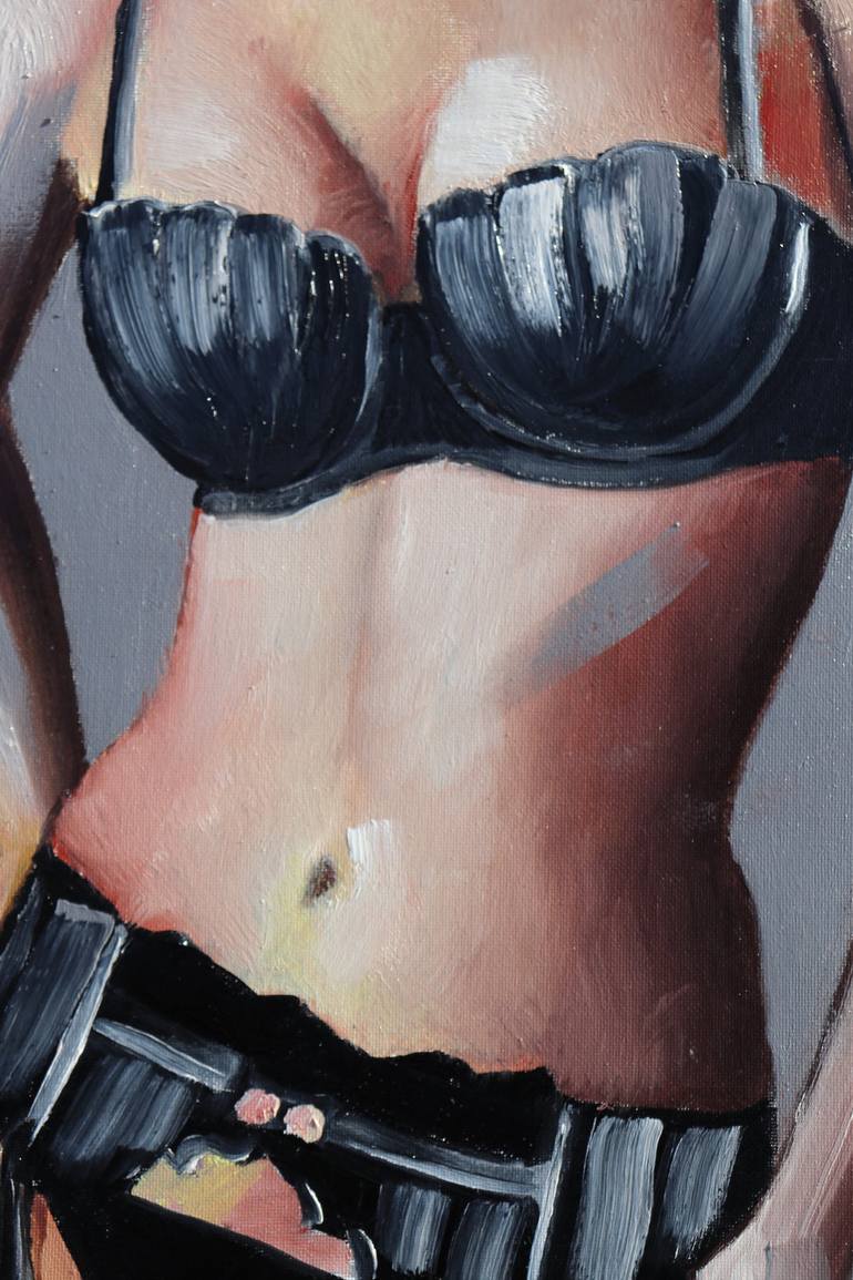 Original Erotic Painting by Donatella Marraoni