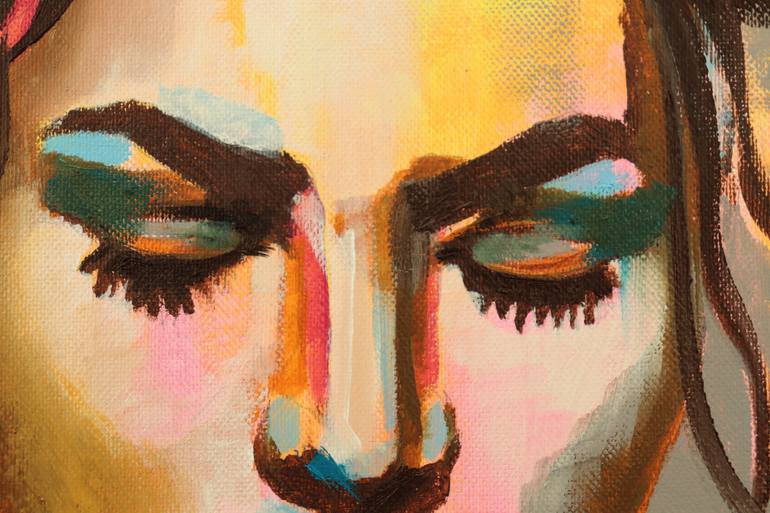 Original Abstract Expressionism People Painting by Donatella Marraoni