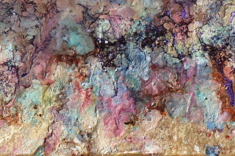 Original Abstract Expressionism Abstract Painting by Donatella Marraoni