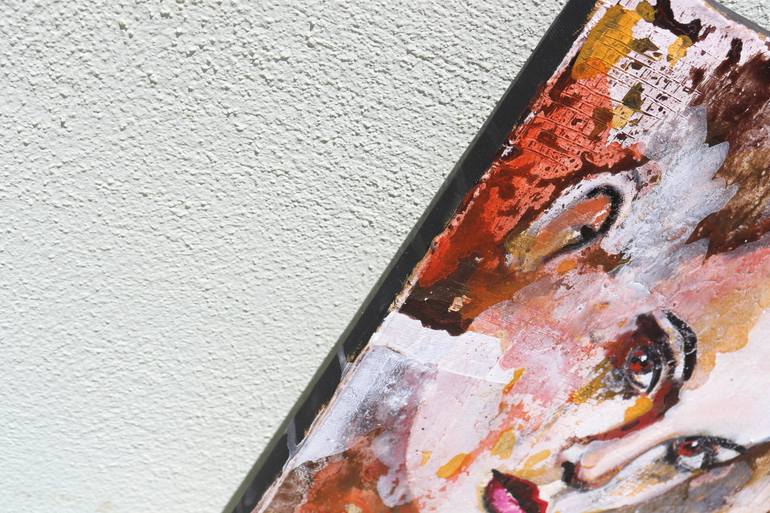 Original Abstract Expressionism People Painting by Donatella Marraoni