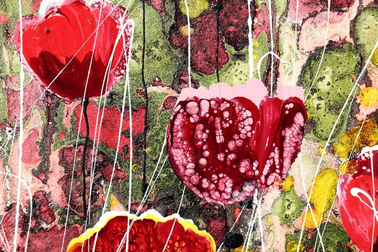 Original Abstract Expressionism Landscape Painting by Donatella Marraoni