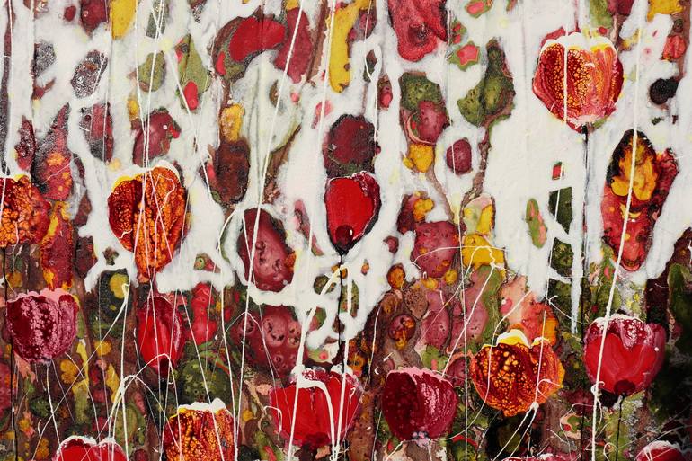 Original Abstract Expressionism Landscape Painting by Donatella Marraoni