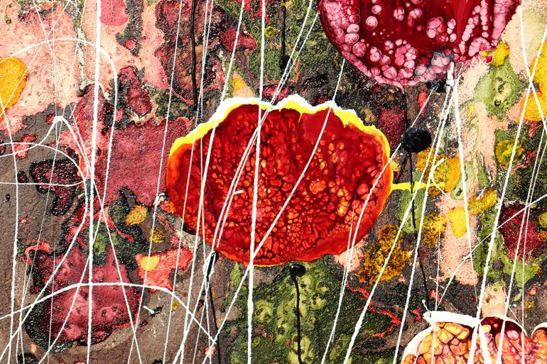 Original Abstract Expressionism Landscape Painting by Donatella Marraoni