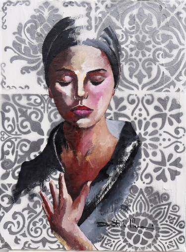 Original Portrait Paintings by Donatella Marraoni