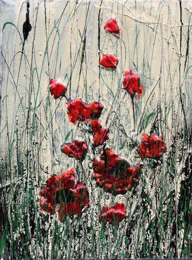 Original Floral Paintings by Donatella Marraoni