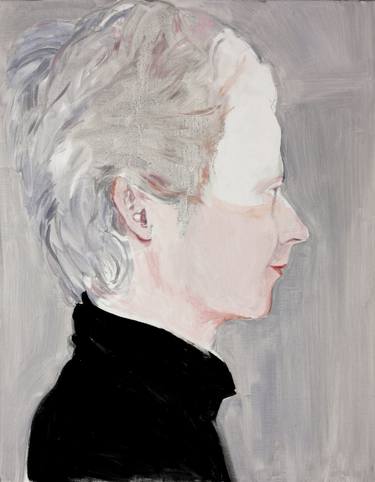 Original Figurative Portrait Paintings by Kathleen Migliore-Newton