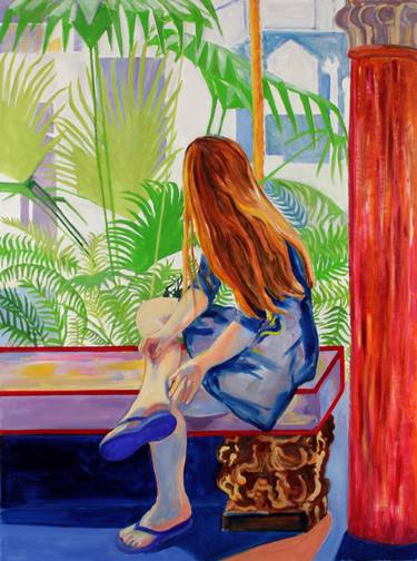 Original Figurative People Paintings by Kathleen Migliore-Newton