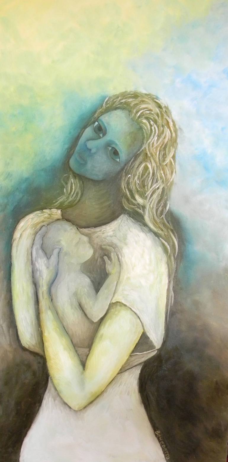 Original Expressionism People Paintings by John Benedetto