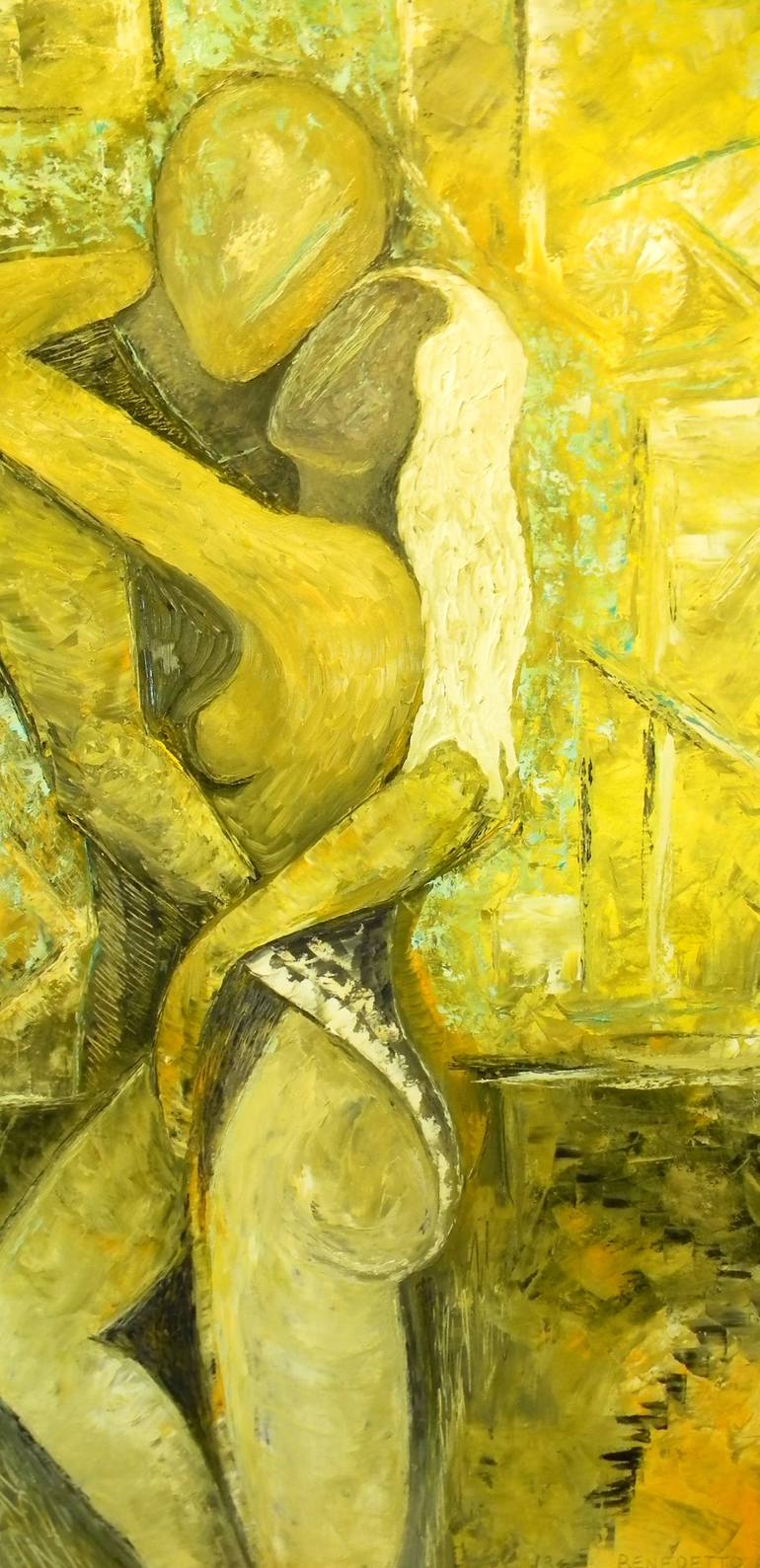 Original Expressionism Love Paintings by John Benedetto
