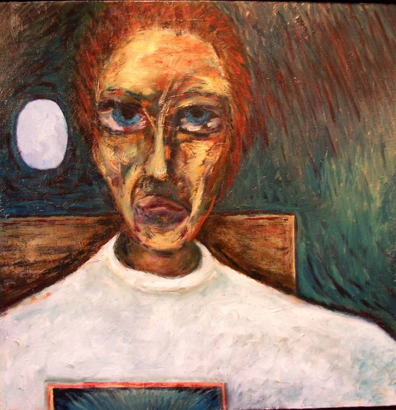 Original Expressionism Portrait Paintings by John Benedetto