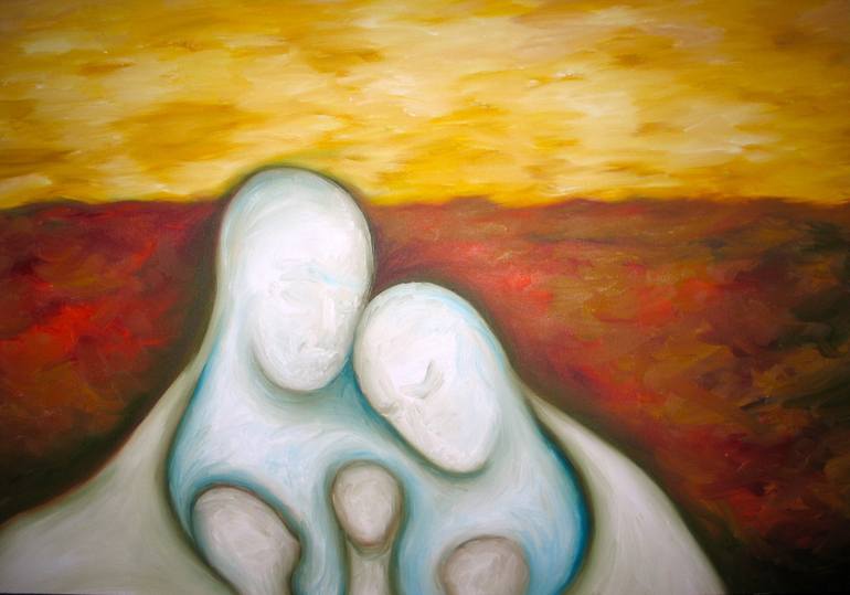 Original Expressionism Family Paintings by John Benedetto