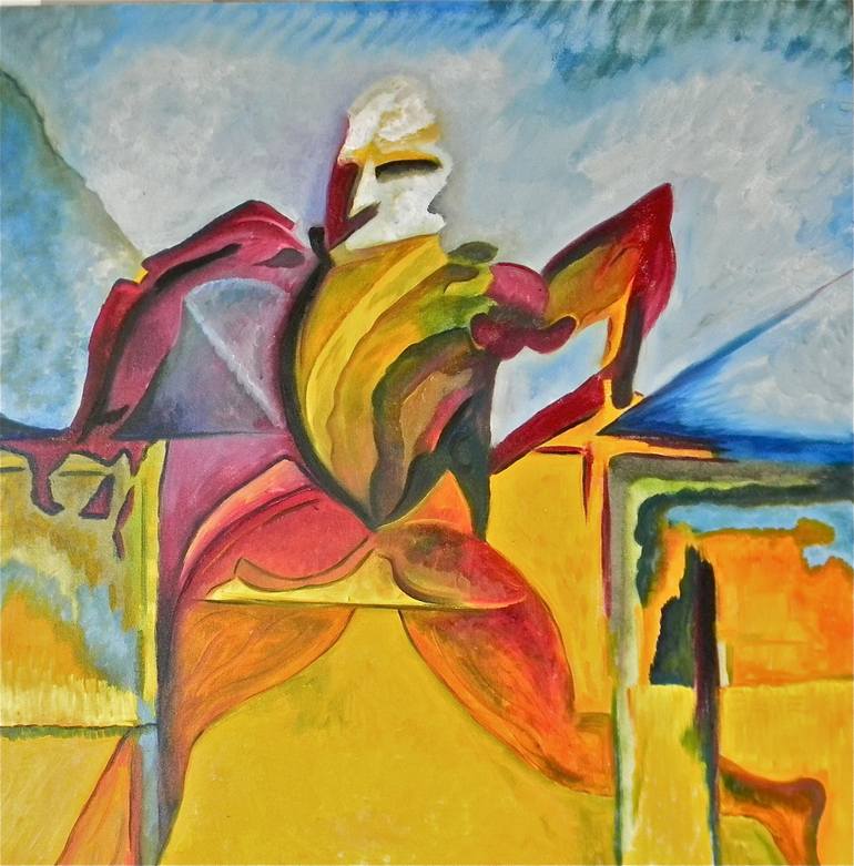 Original Expressionism People Paintings by John Benedetto