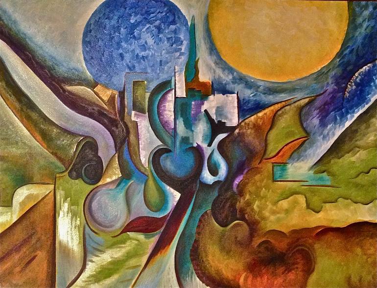 Original Abstract Expressionism Abstract Paintings by John Benedetto
