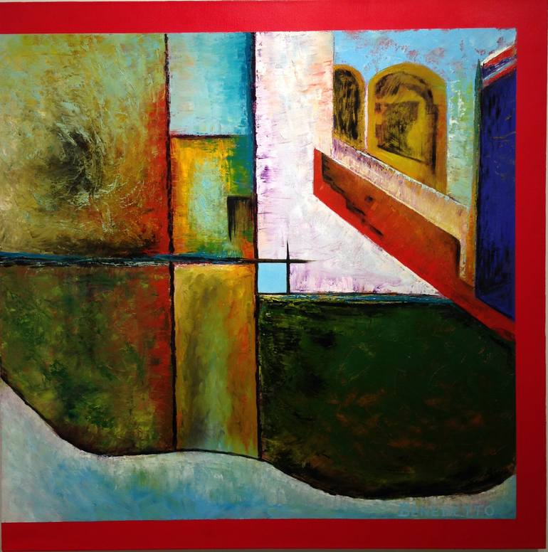 Print of Abstract Expressionism Abstract Paintings by John Benedetto