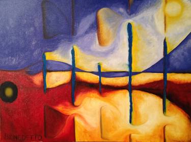 Original Expressionism Abstract Paintings by John Benedetto